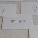 hase rubber stamp - Thank you