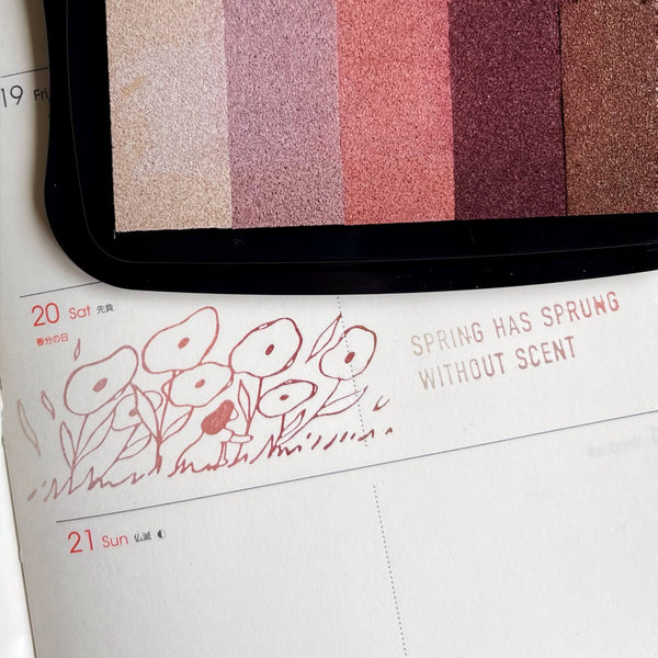 Colour Palette Ink Pad Brown/ Grey Shades Sumthings of Mine