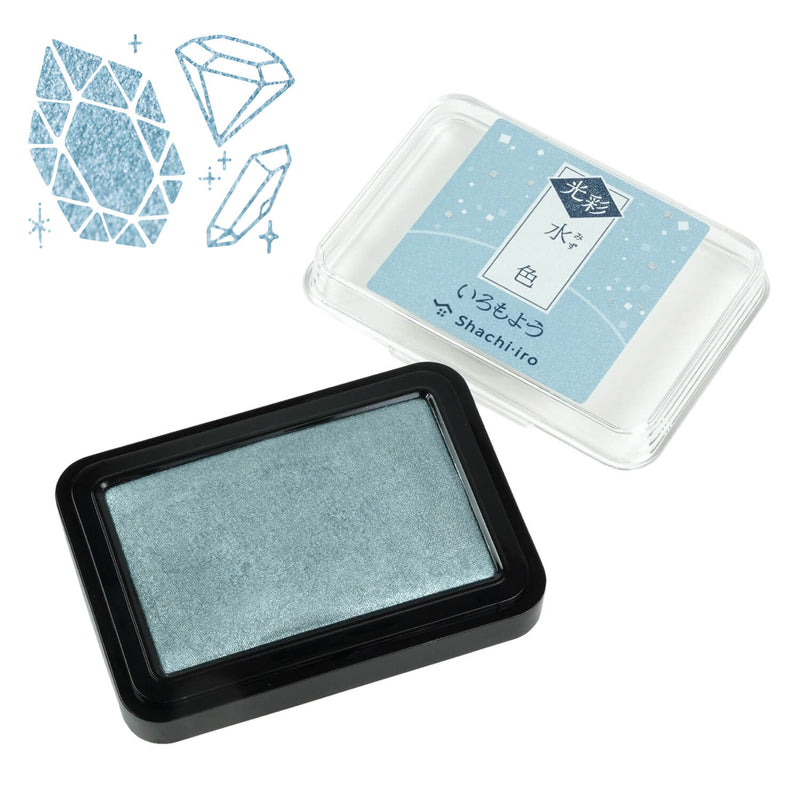 Shachihata Iromoyo Kousai Shimmer Ink Pad