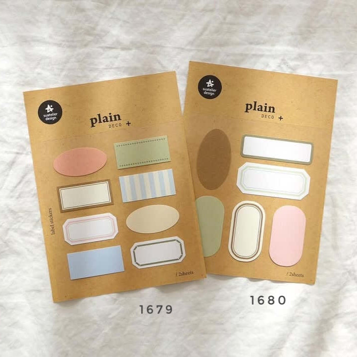 Suatelier Stickers - Geometric Plain XX