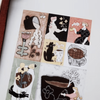 misshoegg Sticker Sheet - Drink a cup of coffee
