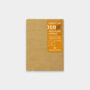 TRAVELER'S notebook Refill // 010 Kraft Paper Folder (Passport Size)