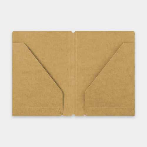 TRAVELER'S notebook Refill // 010 Kraft Paper Folder (Passport Size)