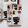 misshoegg Sticker Sheet - Drink a cup of coffee