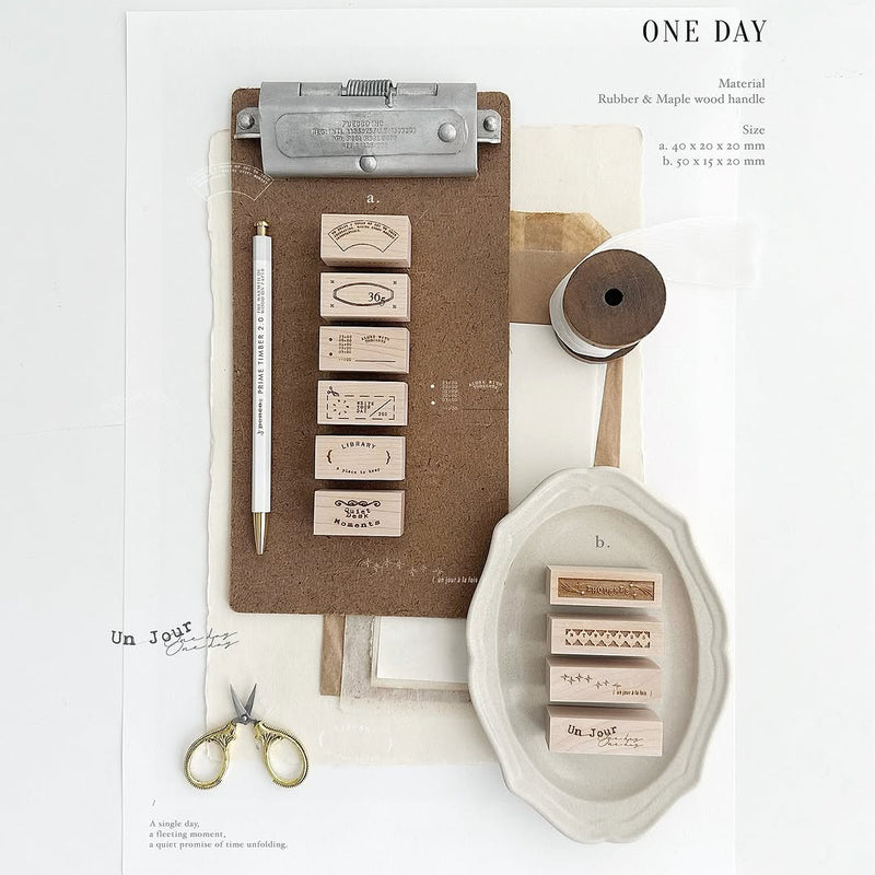 nyret Rubber Stamp: One Day