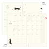 MD Notebook Diary 2026 // Cat (Navy Blue)
