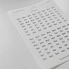 Minimalist Date Washi Sticker: 2025 Monthly Archival