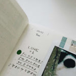 Minimalist Date Washi Sticker: 2025 Monthly Archival