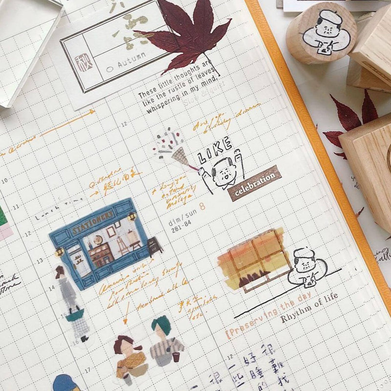 Rhodia Webplanner 2025 - Vertical Grid
