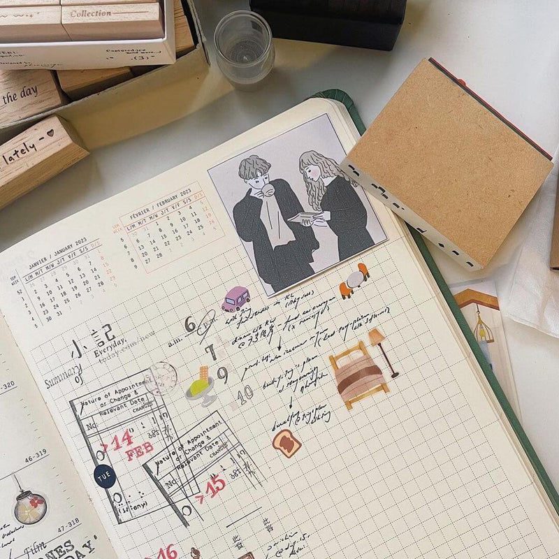 Rhodia Webplanner 2025 - Horizontal Grid