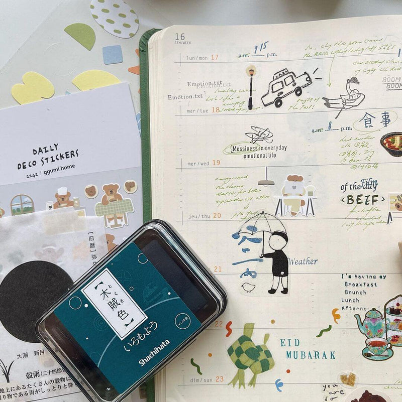 Rhodia Webplanner 2025 - Horizontal Grid