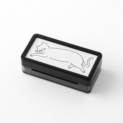 MD Paintable Stamp (Half Size) - Cat