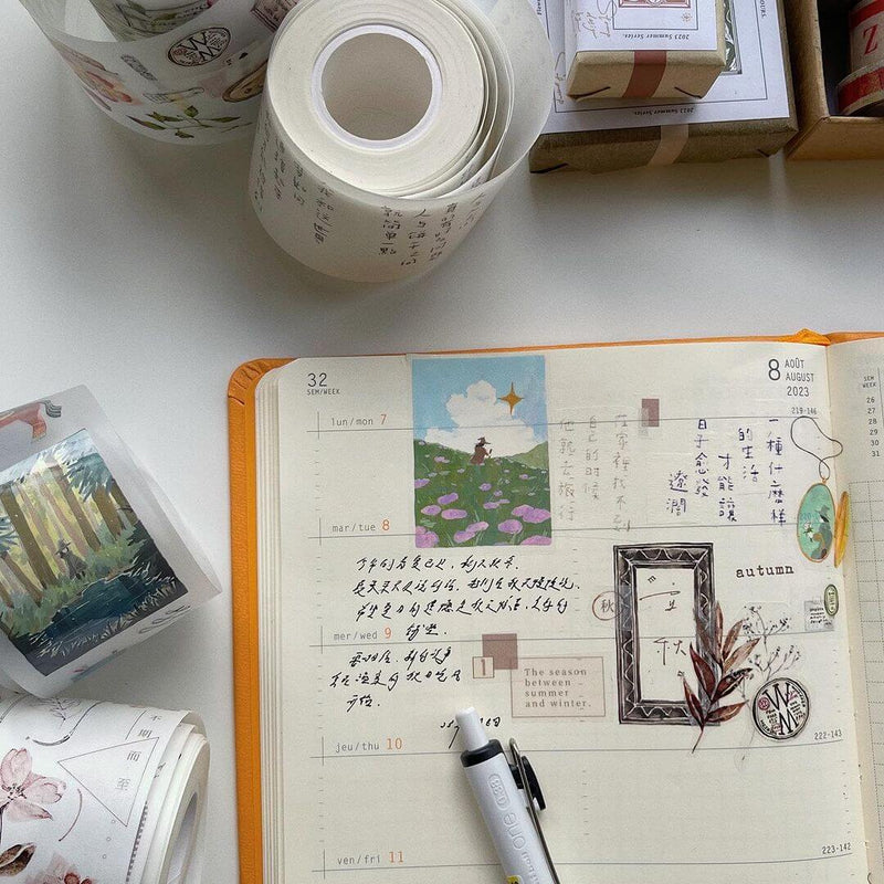 Rhodia Webplanner 2025 - Horizontal Grid