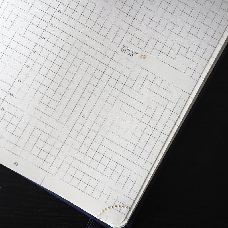 Rhodia Webplanner 2025 - Vertical Grid