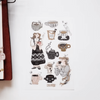 misshoegg Print-On Sticker - So much coffee