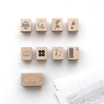 nyret Rubber Stamp - The Postcard Series