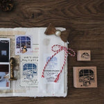 Cozy Home Rubber Stamp Set