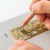 Brass Template Bookmark // Number