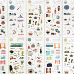 Miki Tamura [My Favorite] Washi Sticker - Marché (Market)