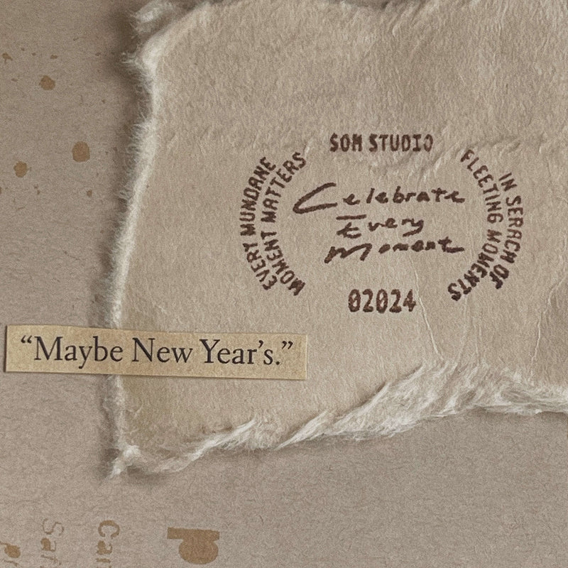 2024 Postmark Rubber Stamp