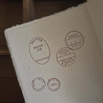 Postmark Rubber Stamp - Dates