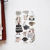 misshoegg Print-On Sticker - So much coffee