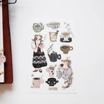 misshoegg Print-On Sticker - So much coffee