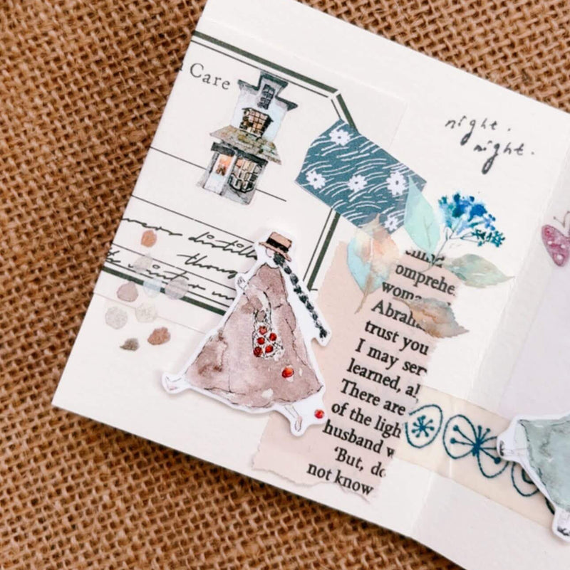 Pion Die-Cut Paper Sticker Roll: Label