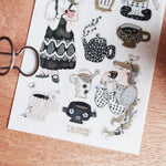 misshoegg Print-On Sticker - So much coffee