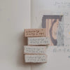 bighands Rubber Stamp Collection - Someday (words)