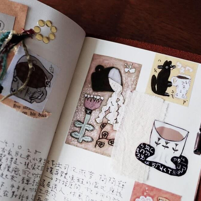 misshoegg Sticker Sheet - Drink a cup of coffee