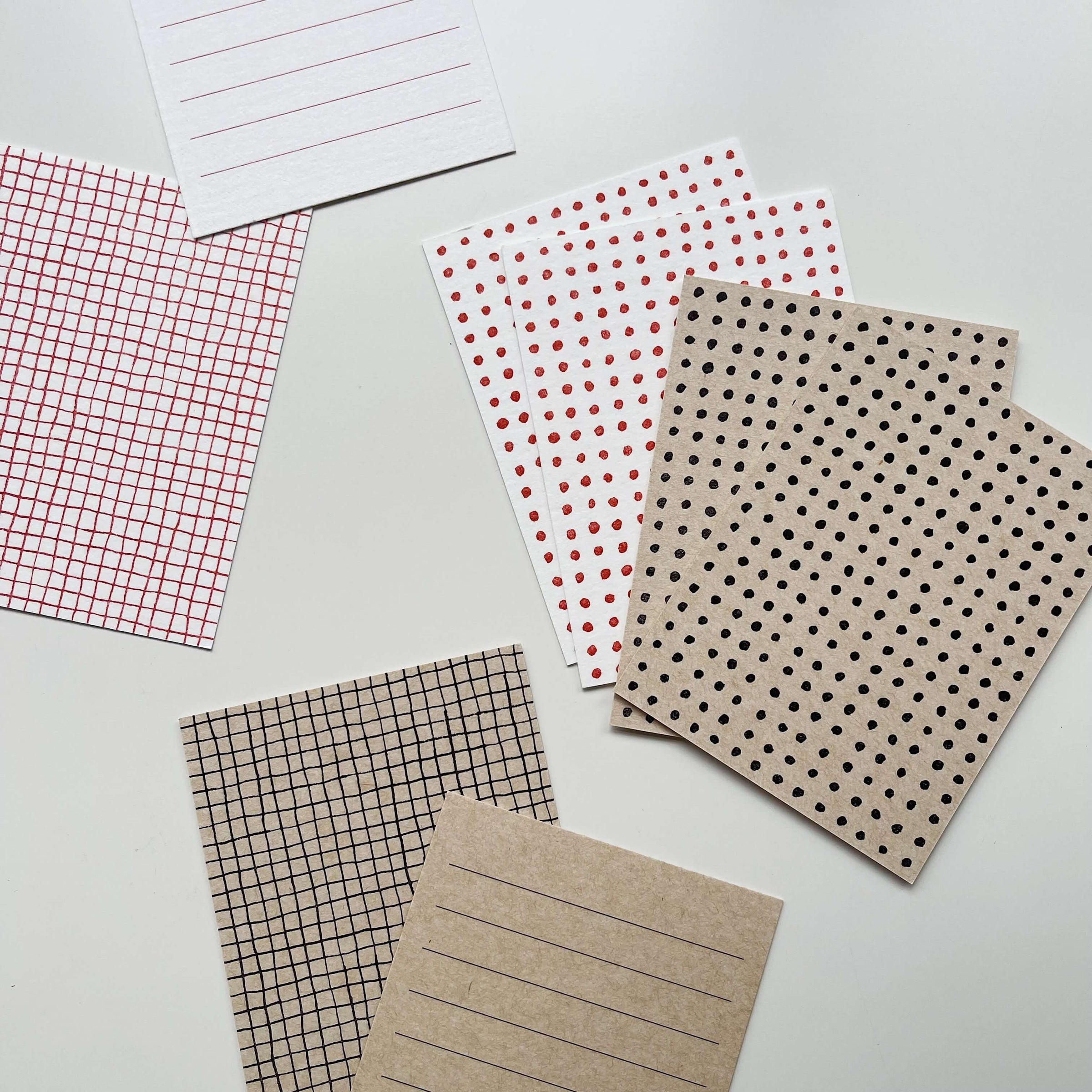 Classiky Letterpress Label Cards - Dot/Grid – Sumthings of Mine
