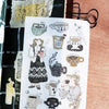 misshoegg Print-On Sticker - So much coffee