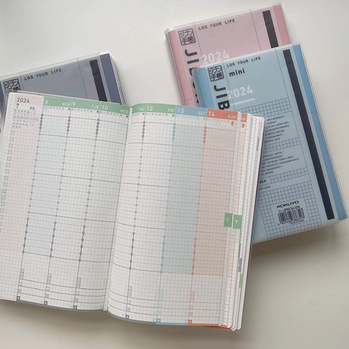 Kokuyo Jibun Techo 2024 (3-in-1) Planner Kit