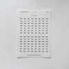 Minimalist Date Washi Sticker: 2025 Monthly Archival