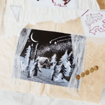 misshoegg Sticker Sheet - Snowy Days