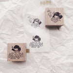 msbulat Rubber Stamp - Counting life's bouquets