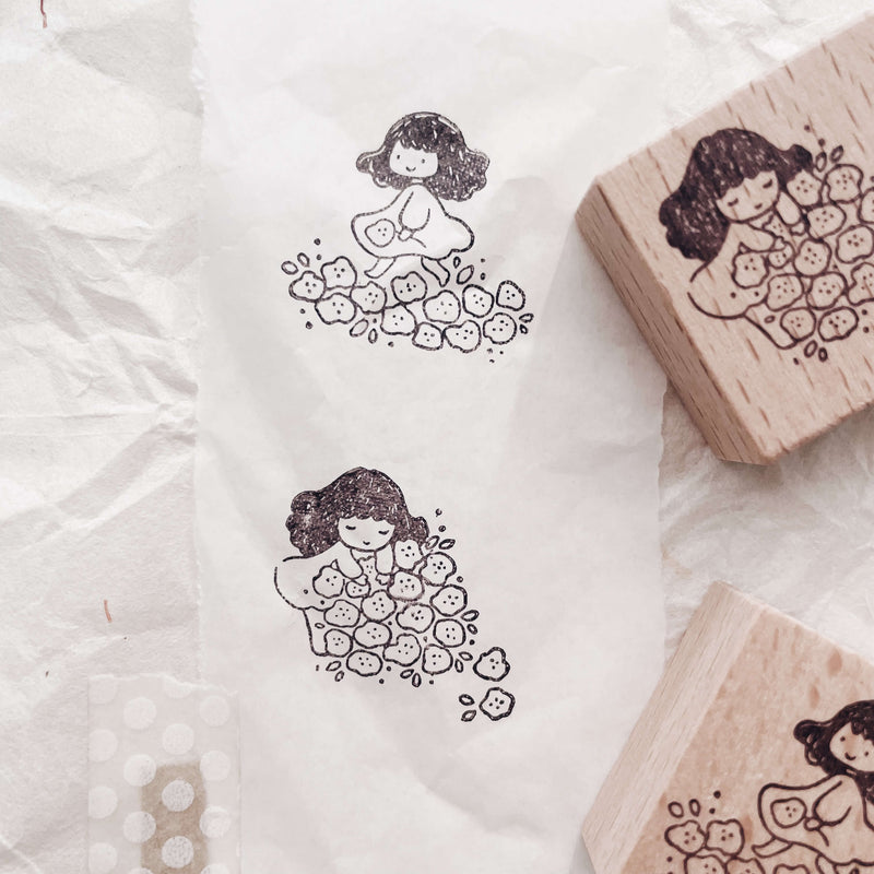 msbulat Rubber Stamp - Embrace every petal