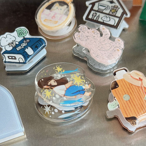 SOMe Market Acrylic Clip Blind Bag