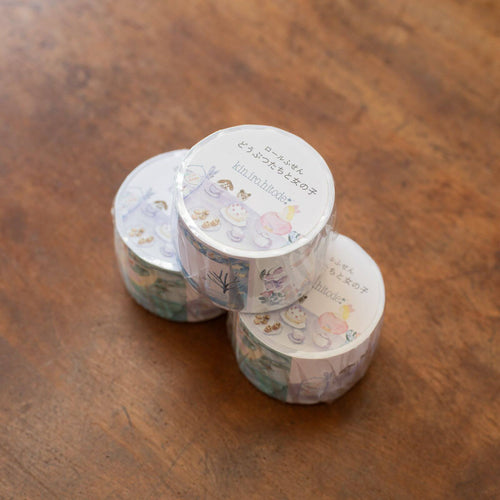 kin.iro.hitode Sticky-Memo Roll | Animals and Girls