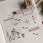 teayou Rubber Stamp Set: Autumn Fairies