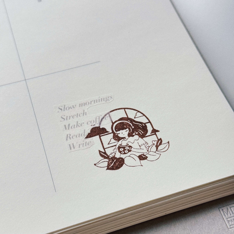 som x sho.happiness Rubber Stamp: Brewed Serendipity