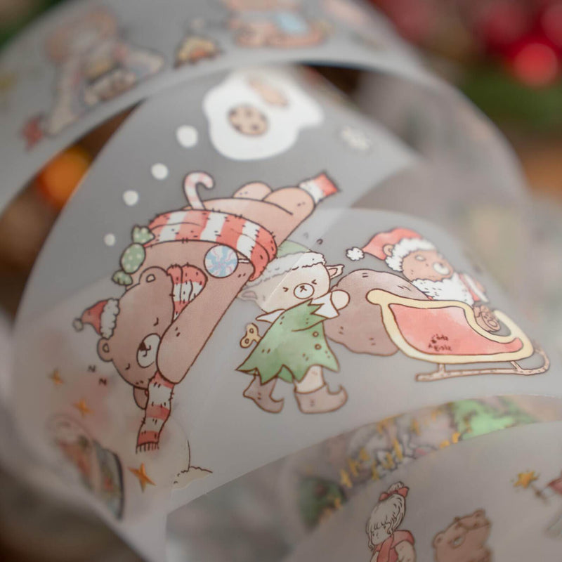 shō Little Happiness PET Tape - Beary Christmas