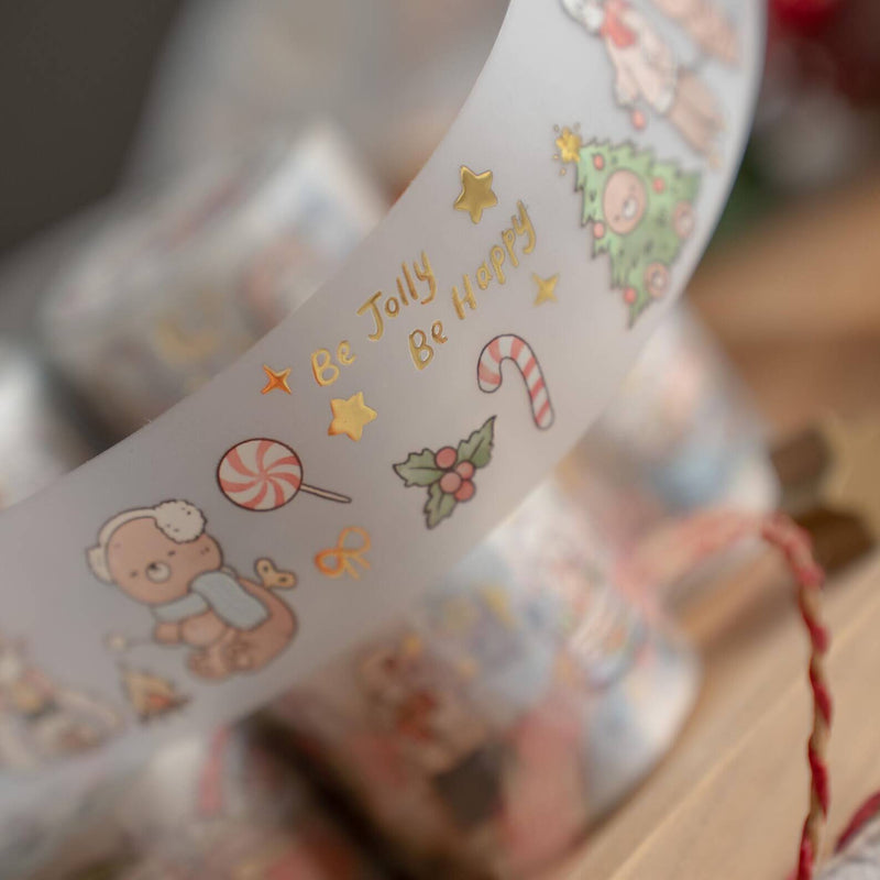 shō Little Happiness PET Tape - Beary Christmas