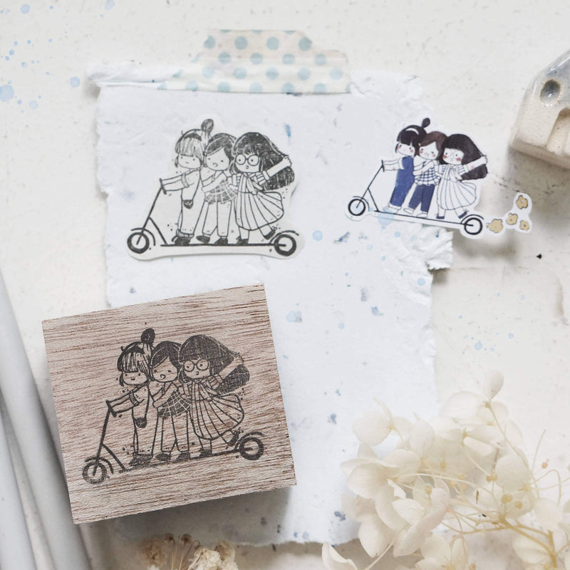 Black Milk Project Rubber Stamp - BFF Series