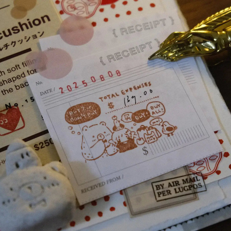 Bear & Girl Rubber Stamp: Buy or Bye