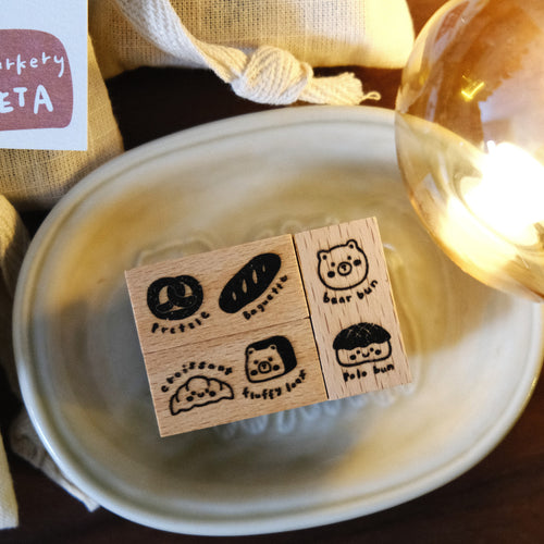 Bearkery Rubber Stamp Set