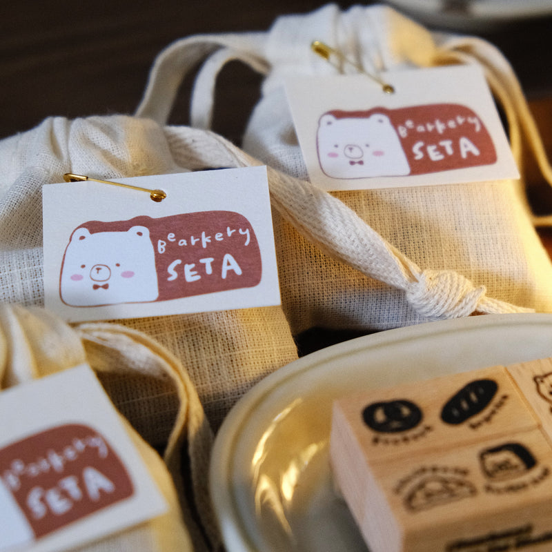 Bearkery Rubber Stamp Set