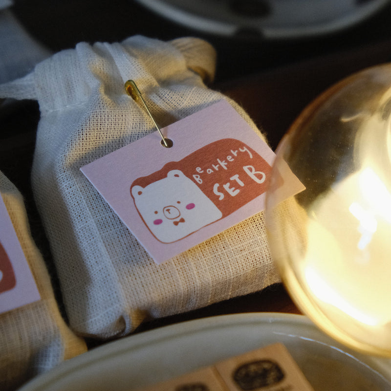 Bearkery Rubber Stamp Set