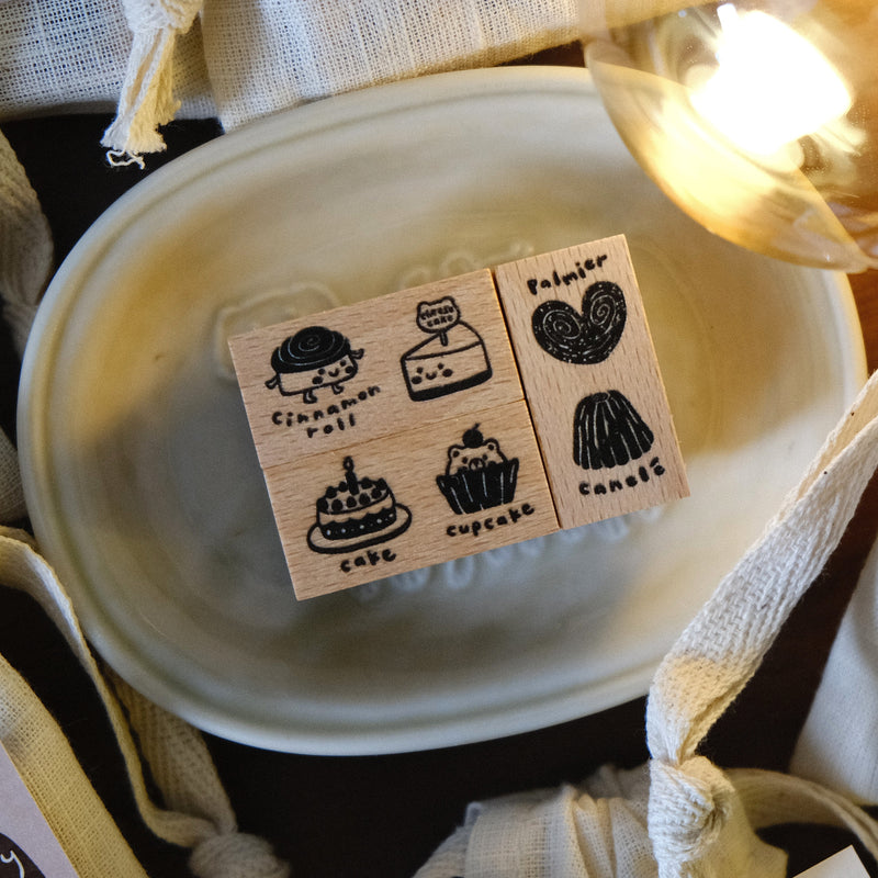 Bearkery Rubber Stamp Set